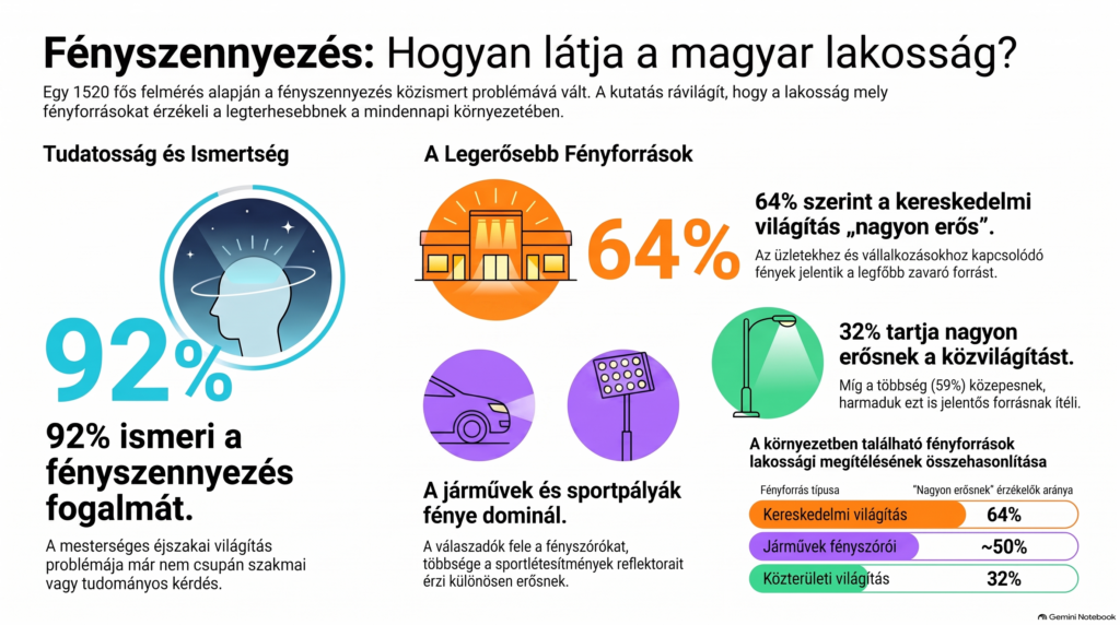fényszennyezés